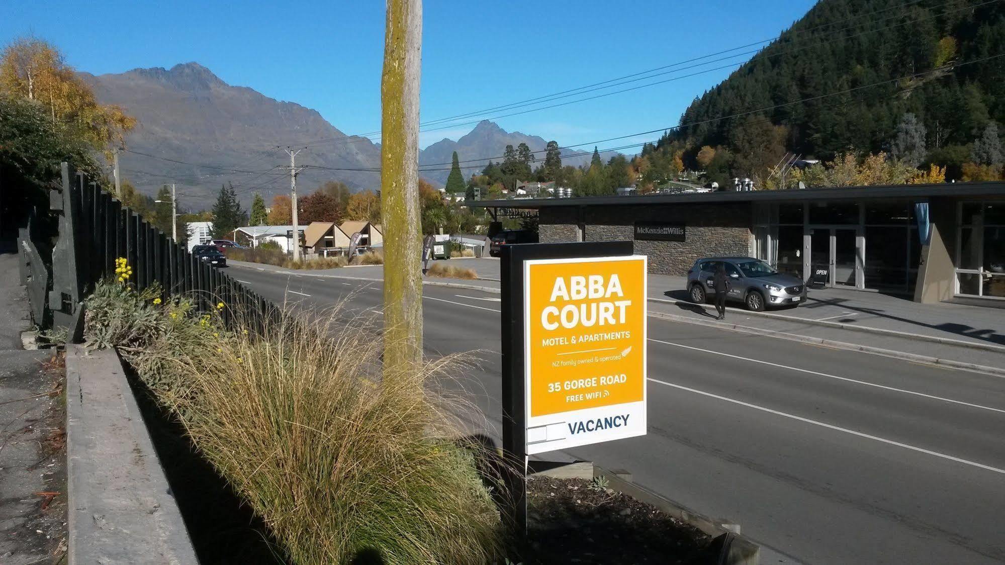 Abba Court Motel Queenstown Eksteriør billede